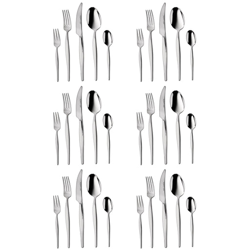 Image 1 of BergHOFF Ralph Kramer Finesse 30Pc 18/10 Stainless Steel Flatware set, Service for 6