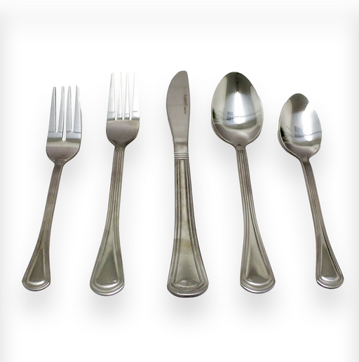 Image 1 of Essentials 20Pc 18/10 Stainless Steel Flatware Set, Matte