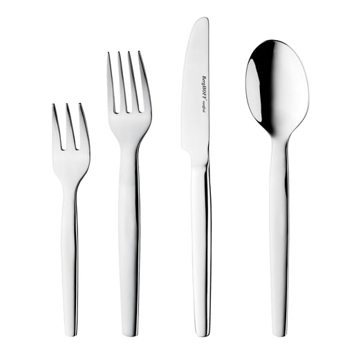 Image 1 of Essentials 48Pc Stainless Steel Flatware Set, Quadro