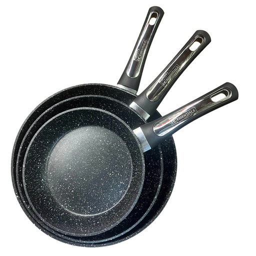 Image 1 of Essential 3Pc Non-Stick Fry Pan Set