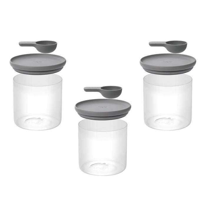 Image 1 of Leo 3Pc Glass Container Set