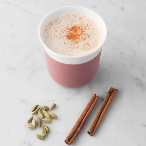 Image 2 of Leo 8.45oz Porcelain Travel Mug, Pink, Set of 2