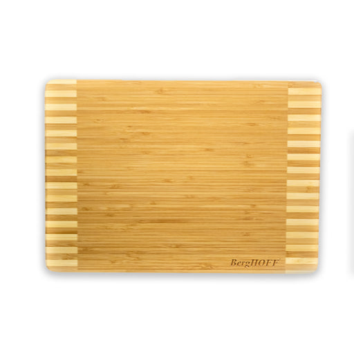 Image 1 of Bamboo Rectangle Cutting Board, Two-tone Stripe, 13"x9"x0.6"