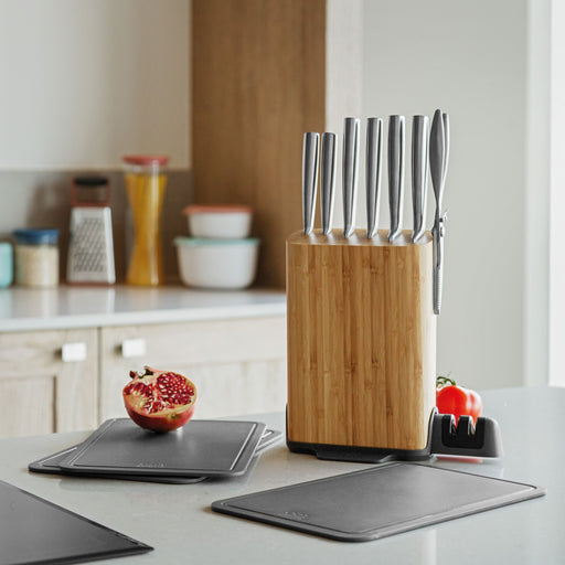 Image 2 of BergHOFF Legacy Stainless Steel 11Pc Knife Block Set
