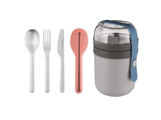 Image 1 of Leo 5pc Travel Lunch Set, 0.5qt