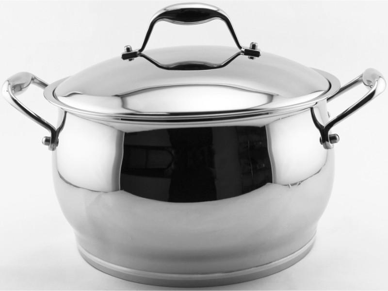 Image 2 of Zeno 7Qt Stainless Steel Covered Stockpot