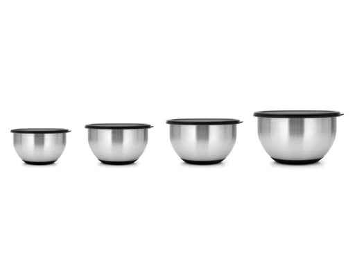 Image 2 of Geminis 8Pc Stainless Steel Mixing Bowl Set with Lids