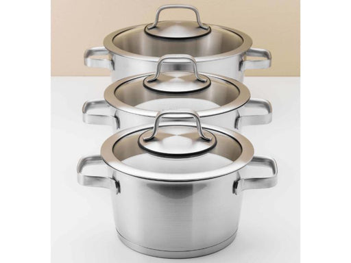 Image 2 of Manhattan 10Pc Stainless Steel Cookware Set