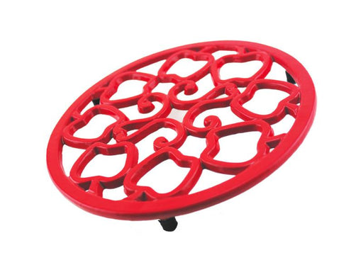 Image 1 of Cast Iron Apple Trivet