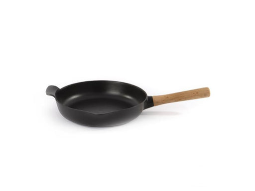 Image 1 of Ron 10.25" Cast Iron Fry Pan 2.6Qt, Black