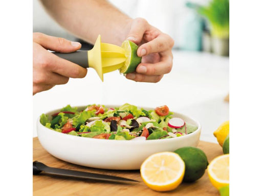 Image 2 of Leo 5" Polypropylene Hand Juicer, Yellow