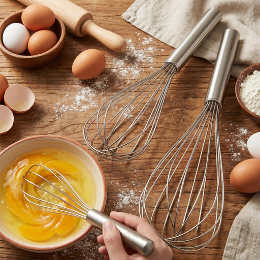 BergHOFF Studio 3Pc 18/10 Stainless Steel Whisk Set - Kitchen Utensil Sets