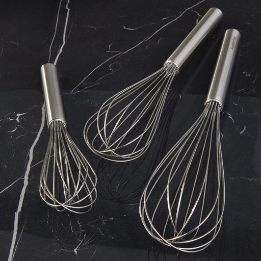 BergHOFF Studio 3Pc 18/10 Stainless Steel Whisk Set - Kitchen Utensil Sets