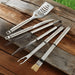 BergHOFF Cubo 6Pc Stainless Steel BBQ Set with Folding Bag - Outdoor Grill Accessories