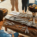 BergHOFF Cubo 33Pc Stainless Steel BBQ Set with Case - Outdoor Grill Accessories
