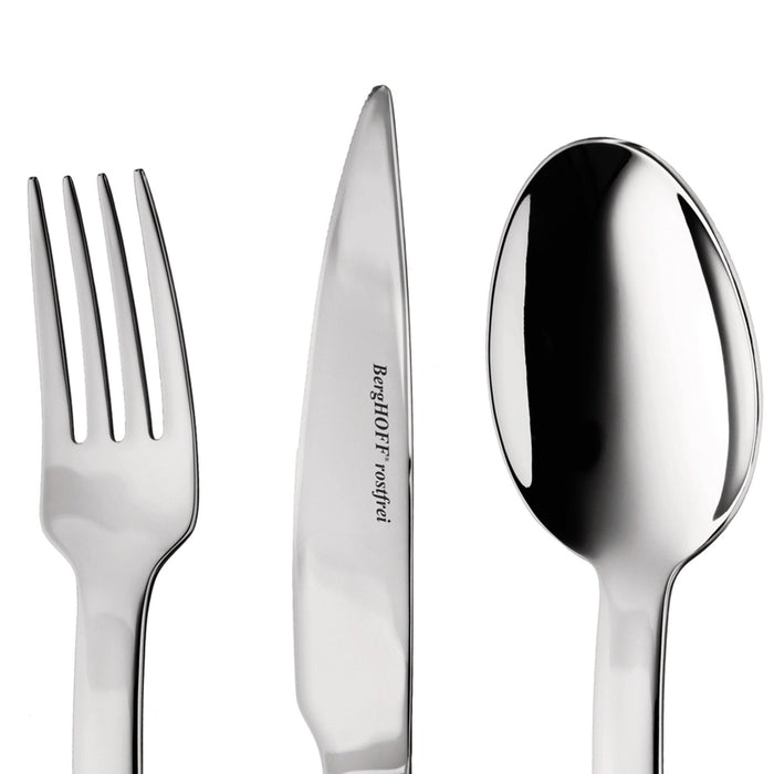 BergHOFF Essentials 72Pc 18/10 Stainless Steel Flatware Set, Essence - Flatware Sets