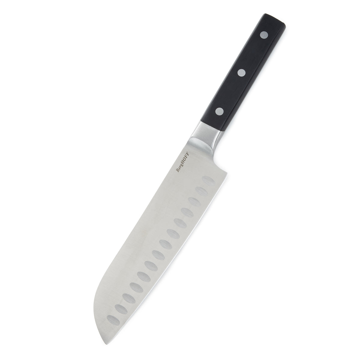 Gene Stainless Steel Santoku Knife, 7