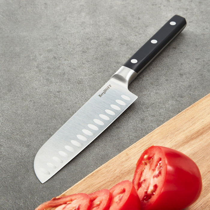 BergHOFF DiNA Gene Stainless Steel Santoku Knife, 5.5" - Kitchen Knives