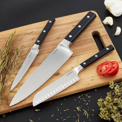 BergHOFF DiNA Gene 3pc Stainless Steel Knife Set - Kitchen Knives