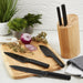 BergHOFF DiNA Boron 6pc Stainless Steel Knife Block Set - Kitchen Knives