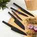 BergHOFF DiNA Boron 6pc Stainless Steel Knife Block Set - Kitchen Knives
