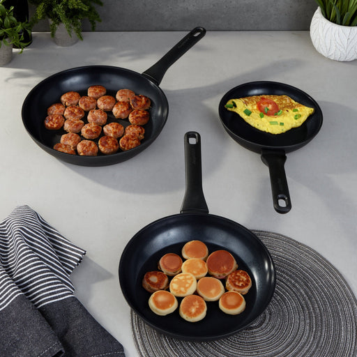BergHOFF DiNA Helix 3pc Nonstick Ceramic Fry Pan Set - Skillets & Frying Pans