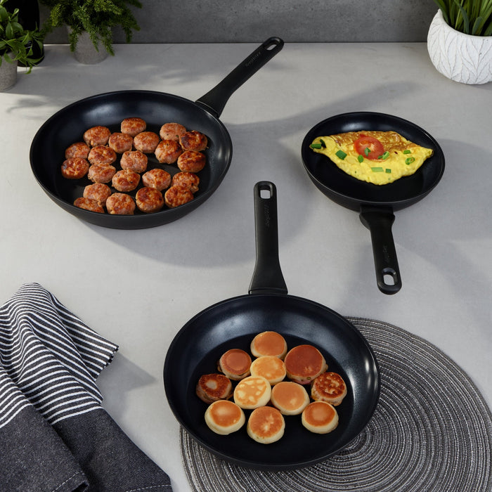 BergHOFF DiNA Helix 3pc Nonstick Ceramic Fry Pan Set - Skillets & Frying Pans