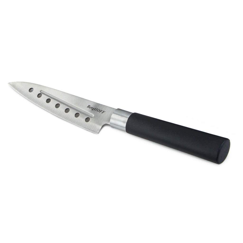 DiNA Codon Stainless Steel Santoku Knife with Holes, 5