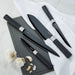 BergHOFF DiNA Prime 4pc Nonstick Stainless Steel Knife Set, Black - Kitchen Knives