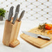 BergHOFF DiNA Entity 6pc Stainless Steel Knife Block Set - Knife Blocks & Holders
