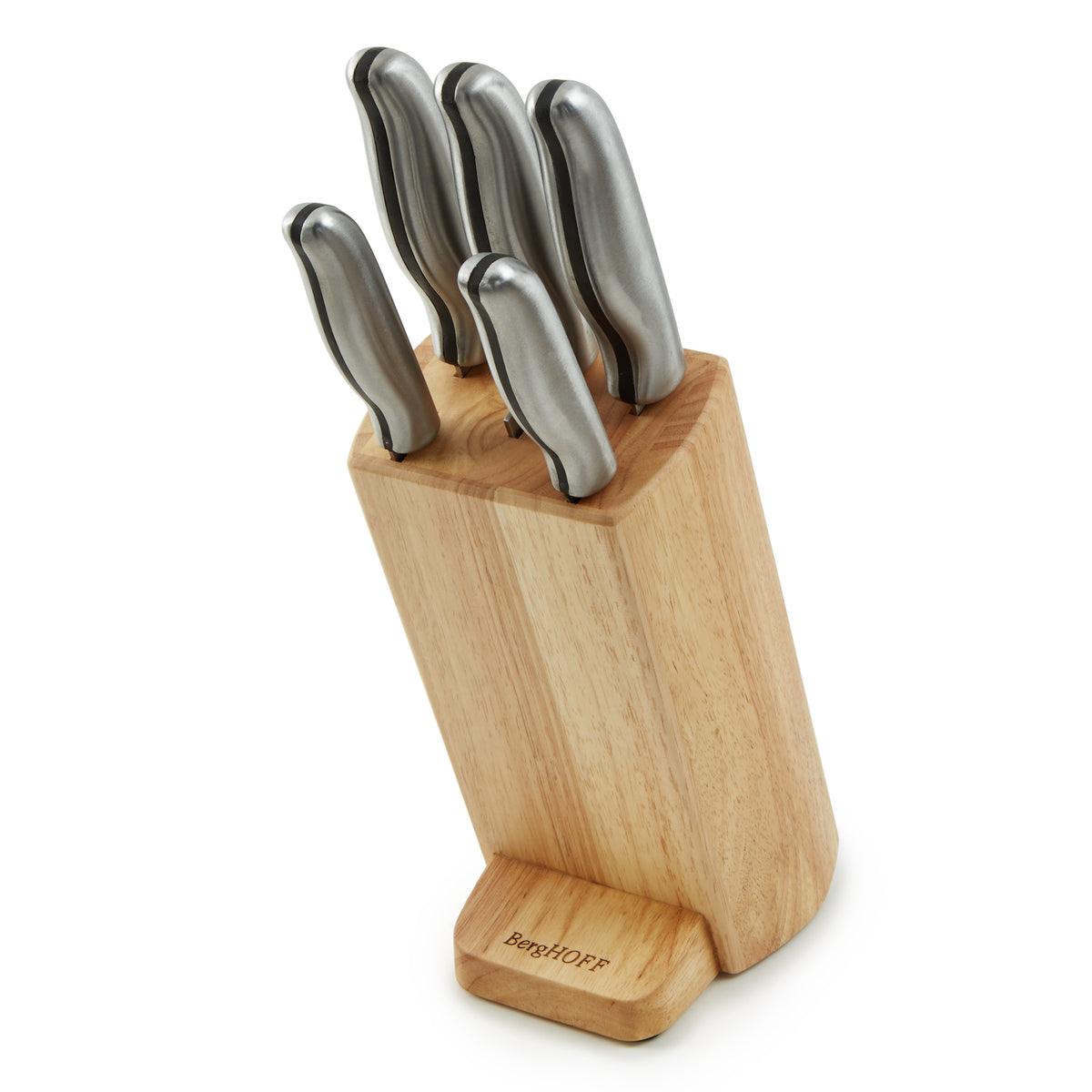 Entity 6Pc Stainless Steel Knife Block Set — BergHOFF