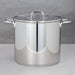 Image 1 of DiNA Helix 18/10 Stainless Steel 15.85qt. Stockpot 11", Glass Lid