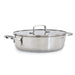 Image 8 of DiNA Helix 18/10 Stainless Steel 10.25" Covered Saute Pan 4qt., Recycled