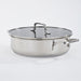Image 9 of DiNA Helix 18/10 Stainless Steel 10.25" Covered Saute Pan 4qt., Recycled