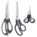 BergHOFF Essentials 3Pc Stainless Steel Kitchen Scissor Set, Black - Kitchen Shears
