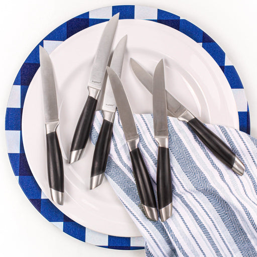 BergHOFF Essentials Geminis 4.75" Stainless Steel Steak Knife, Set of 6 - Kitchen Knives