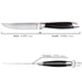 Image 3 of BergHOFF Geminis 12" Stainless Steel Steak Knife, Set of 6