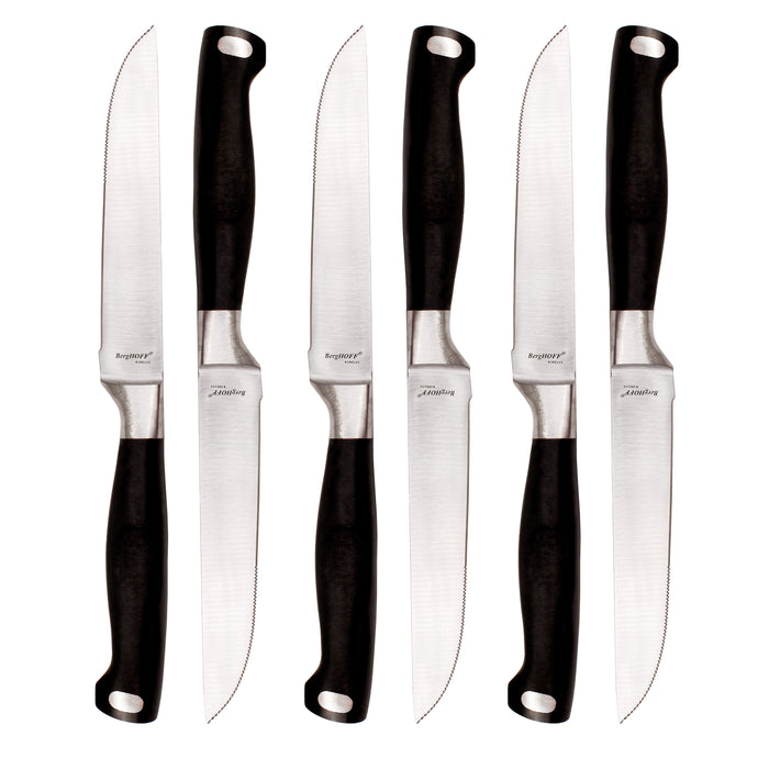 Image 1 of BergHOFF Bistro Stainless Steel Steak Knife, Set of 6