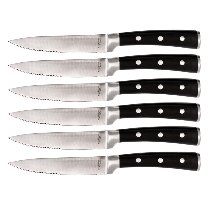 Image 1 of BergHOFF Classico Stainless Steel Steak Knife, Set of 6