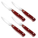 Image 7 of BergHOFF Pakka Stainless Steel Steak Knife Set, Set of 4
