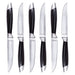 BergHOFF Geminis 7pc Stainless Steel Steak Knives with Wood Case, 4.75" - Kitchen Knives
