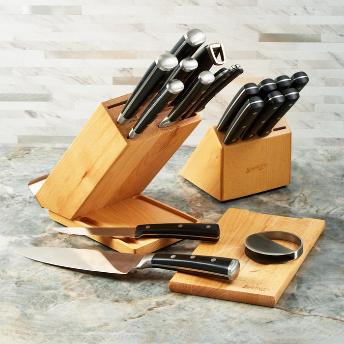 BergHOFF 20pc Stainless Steel Smart Knife Block Set - Knife Blocks & Holders