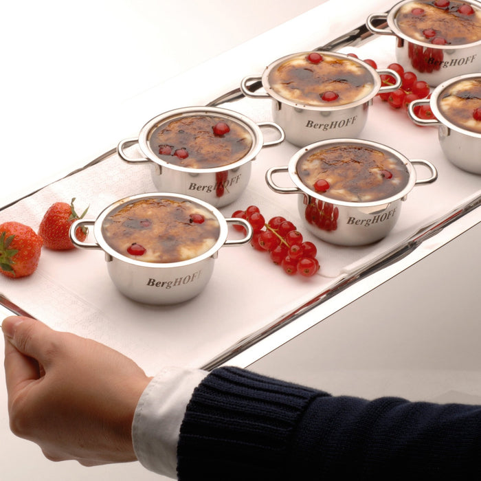 BergHOFF 18/10 Stainless Steel 2.5" Mini Pots, Set of 2 - Bowls