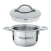BergHOFF 18/10 Stainless Steel 2.5" Mini Pots, Set of 2 - Bowls