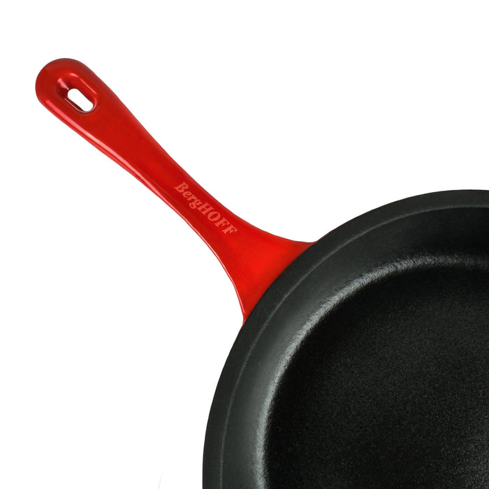 BergHOFF Neo Cast Iron Fry Pan 10", Red - Skillets & Frying Pans
