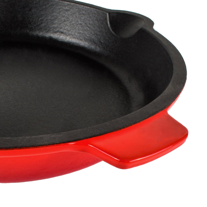 BergHOFF Neo Cast Iron Fry Pan 10", Red - Skillets & Frying Pans