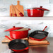 BergHOFF Neo Cast Iron Fry Pan 10", Red - Skillets & Frying Pans