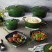 BergHOFF Neo Cast Iron 8qt. Oval Dutch Oven 13" with Lid, Green - Dutch Ovens