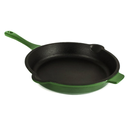 BergHOFF Neo Cast Iron Fry Pan 10", Green - Skillets & Frying Pans