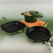 BergHOFF Neo Cast Iron Square Grill Pan 11", Green - Griddles & Grill Pans